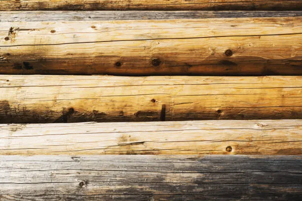 Treated pole texture
